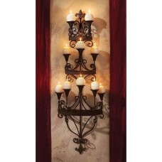 CARBONNE CANDLE CHANDELIER WALL SCONCE   253708522814